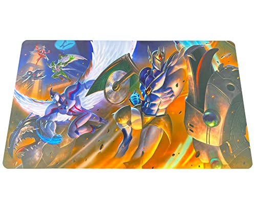 TCG Playmat (61 x 35 cm) Spielmatte für das Yu Gi Oh Kartenspiel | Hero City (Without Field Zones) von Generisch