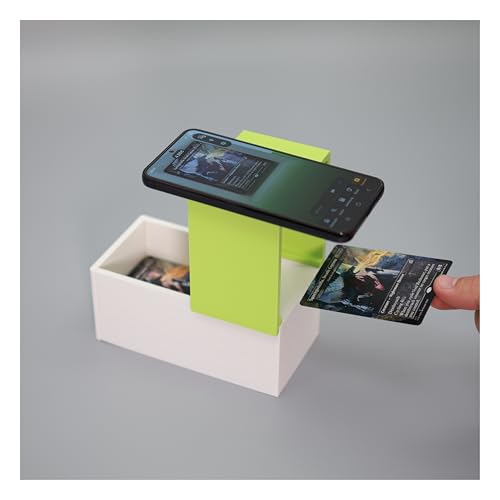 TCG Scan Box für MTG Sammelkarten - passend für ManaBox und Anderen Scan-Apps | Karten ScanBox (Grün) von Generisch