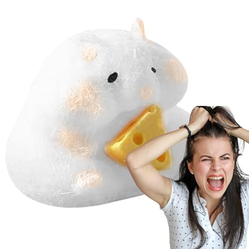 Taba Squishy Kit - Portable, Hamster Toys | Mühelosen Cartoon -Maus -Squeeze -Spielzeug | Charmieres Hamster -Zappelspielzeug für Mädchen Geburtstagsfeier bevorzugt das Geschenk von Generisch