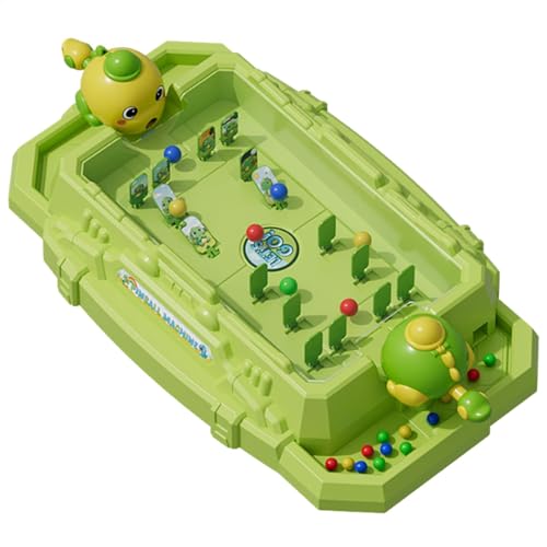 Tabletop Pinball Machine, Exciting Pinball Gameplay, 2-Player Pinball Toy, Toddler Pinball Toy, Pinball Machine 2-Player Toddler Toys Table Top Pinball Machine for 3-5 Year Old Children von Generisch