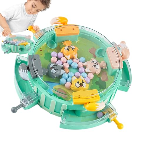 Tabletop-Strategiespiel, Kinderspielzeug-Brettspiele - Strategisches Hungry Wolf Bean Tischspiel,Tragbares Vorschul-Lernspielzeug für, Mädchen, Teenager, Kinder von Generisch