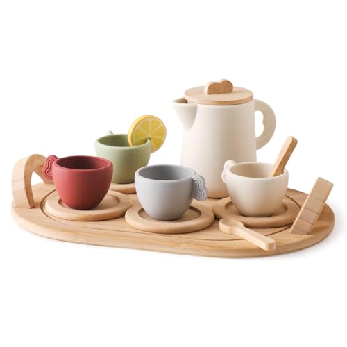 Täuschung Spiele Tee - -Set - Hölzernte Spielzeug, Kinderpicknicktee - -Sets | tadende Spiel Simulationsspiel Set, Küchenzubehör für Kinder Nachmittagstee Geburtstagsgeschenk Täuschung Spiele Tee - -Set - Hölzernte Spielzeug, Kinderpicknicktee - -Sets | tadende Spiel Simulationsspiel Set, Küchenzubehör für Kinder Nachmittagstee Geburtstagsgeschenk von Generisch