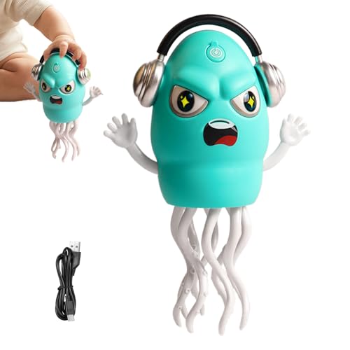 Tanzender Oktopus Baby Spielzeug | Krabbelnder Hindernisausweich Tintenfisch,Wiederaufladbares Oktamusik Spielzeug Mit Licht Für Kinder Geburtstag Weihnachten Krabbelspielzeug Babybett Bauchzeit Tanzender Oktopus Baby Spielzeug | Krabbelnder Hindernisausweich Tintenfisch,Wiederaufladbares Oktamusik Spielzeug Mit Licht Für Kinder Geburtstag Weihnachten Krabbelspielzeug Babybett Bauchzeit von Generisch
