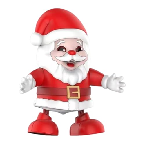 Tanzendes Weihnachtsspielzeug | 20 cm animiertes Weihnachtsspielzeug | Beleuchtete Festliche Puppe für Spiele, Zuhause, Partys, Feste, Indoor, Familientisch, Feiertage | Für und Mädchen Tanzendes Weihnachtsspielzeug | 20 cm animiertes Weihnachtsspielzeug | Beleuchtete Festliche Puppe für Spiele, Zuhause, Partys, Feste, Indoor, Familientisch, Feiertage | Für und Mädchen von Generisch