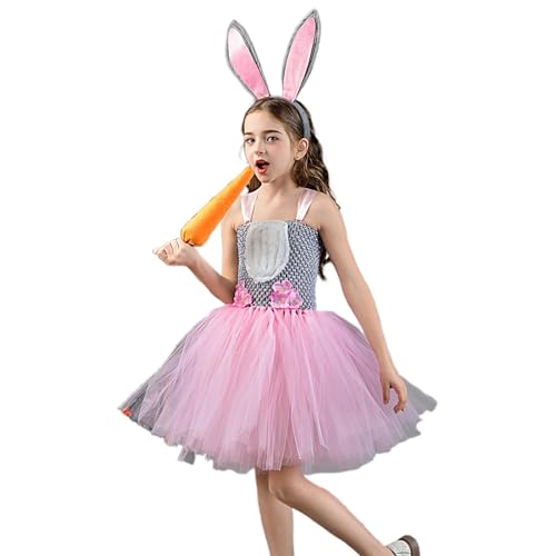 Tanzkleid für Mädchen, Netz-Sommer-Prinzessinnenkleider mit Plüschkarotten, kleine Mädchen, Prinzessinnenkleid, Cosplay-Kleidung für Ostern, Versammlungen, Rollenspiele Tanzkleid für Mädchen, Netz-Sommer-Prinzessinnenkleider mit Plüschkarotten, kleine Mädchen, Prinzessinnenkleid, Cosplay-Kleidung für Ostern, Versammlungen, Rollenspiele von Generisch