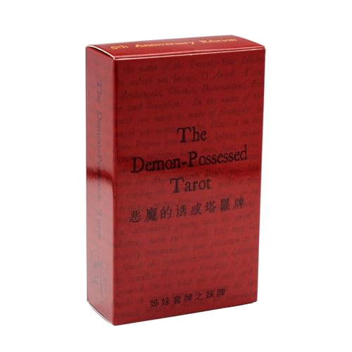 Tarot Cards, Oracle Deck, English Edition Boldly Ignites Swift Fortune Insights, Intricate Symbolic Art Elevates Mystic Allure, Family Game for Vibrant Social Gatherings Tarot Cards, Oracle Deck, English Edition Boldly Ignites Swift Fortune Insights, Intricate Symbolic Art Elevates Mystic Allure, Family Game for Vibrant Social Gatherings von Generisch