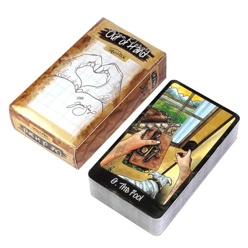 Tarot Deck Card Game, Out of Hand Oracle Cards, 78pcs Divination Board Game, Fun Tabletop Games Tools, Tarot Lovers, Great Present Idea for Tarots Lover.130g Color Box, Pp Seal Tarot Deck Card Game, Out of Hand Oracle Cards, 78pcs Divination Board Game, Fun Tabletop Games Tools, Tarot Lovers, Great Present Idea for Tarots Lover.130g Color Box, Pp Seal von Generisch