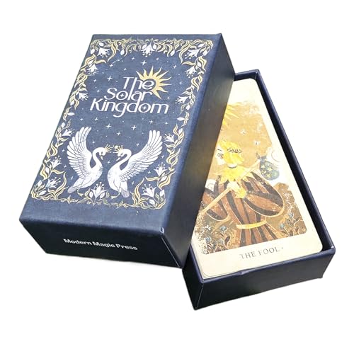 Tarot Deck | Tarot Brettspiel | Unterhaltsames Gesellschaftsspiel Für Kinder Und Familienfeiern Partys | Fesselndes Spielerlebnis Mit Fantasievollen Geschichten Tarot Deck | Tarot Brettspiel | Unterhaltsames Gesellschaftsspiel Für Kinder Und Familienfeiern Partys | Fesselndes Spielerlebnis Mit Fantasievollen Geschichten von Generisch