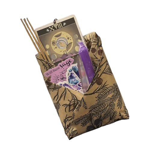 Tarotkarten – Oracle Deck-Sets, Brett-Wahrsagen-Spiel-Set für Meditation, Journaling, Glückslesen, Beziehungen, Reisedisplay Tarotkarten – Oracle Deck-Sets, Brett-Wahrsagen-Spiel-Set für Meditation, Journaling, Glückslesen, Beziehungen, Reisedisplay von Generisch