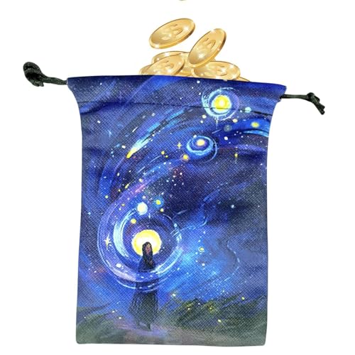 Tarottasche, Tarot-Tasche aus Samt – Vintage-Schutzhülle für Kinder, Wahrsagung, Spiel, Halloween-Party Tarottasche, Tarot-Tasche aus Samt – Vintage-Schutzhülle für Kinder, Wahrsagung, Spiel, Halloween-Party von Generisch