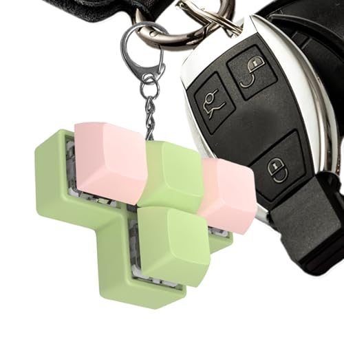 Tastatur-Fidget-Spielzeug,Keyboard-Fidget-Schlüsselanhänger|Leuchtendes 4-Schlüssel-Schafttester-Fingerspielzeug - Fingerspielzeug, lustiger sensorischer Schlüsselanhänger, Schafttester, entspannend Tastatur-Fidget-Spielzeug,Keyboard-Fidget-Schlüsselanhänger|Leuchtendes 4-Schlüssel-Schafttester-Fingerspielzeug - Fingerspielzeug, lustiger sensorischer Schlüsselanhänger, Schafttester, entspannend von Generisch