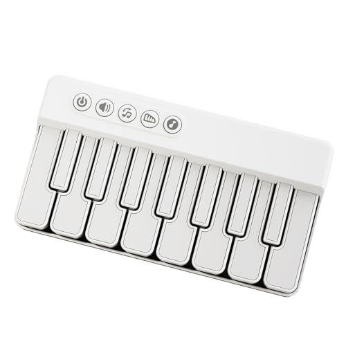 Tastatur für Kinder, musikalische Tastatur für Kinder,Tragbares Tastaturklavier - Interaktives Lichtinstrument für Mädchen Alter 3+, frühe Bildungsaktivitäten für Klassenzimmer Tastatur für Kinder, musikalische Tastatur für Kinder,Tragbares Tastaturklavier - Interaktives Lichtinstrument für Mädchen Alter 3+, frühe Bildungsaktivitäten für Klassenzimmer von Generisch