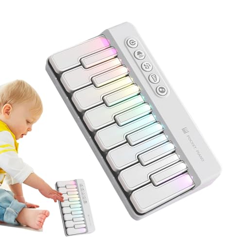 Tastatur für Kinder, musikalische Tastatur für Kinder | Tragbare Musik Elektronische - Lernaktivitäten, frühes Bildungsspielzeug für im Alter von 3+ beleuchten von Generisch