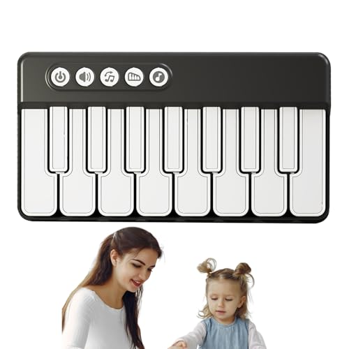 Tastatur für Kinder – tragbare elektronische Musik-Tastatur, beleuchtetes Instrument, interaktive Lernaktivitäten für und Mädchen ab 3 Jahren von Generisch