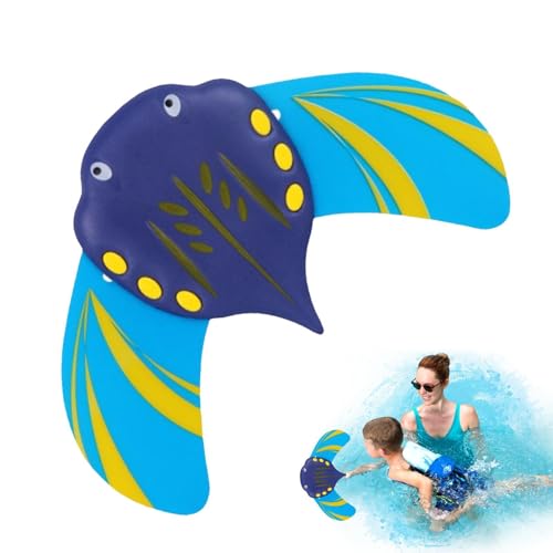 Tauchen Fisch Wasserspielzeug - Sommerbadewanne Unterwassergleiter Outdoor Schwimmspielzeug | Verstellbare Fischflosse für Kinderspielzeug, Schwimmbecken, Kindergeschenk von Generisch