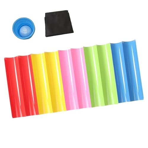 Teambuilding Spiel Pipeline Kit, Teamspiel Für Erwachsene und Jugendliche, 10-Teiliges Kooperationsspiel Mit Kugel und Tasche, Für Firmen-Events, Workshops & Outdoor-Aktivitäten (30/40/50 cm) von Generisch