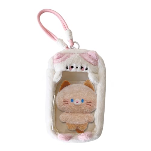 Teche für Puppen - Display Box für Figuren - Hängende Tasche für Sammlerstücke und Spielzeug Teche für Puppen - Display Box für Figuren - Hängende Tasche für Sammlerstücke und Spielzeug von Generisch