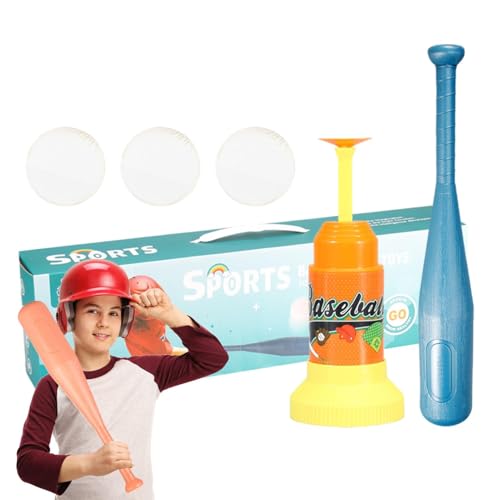 Tee-Ball-Set für Kleinkinder 1–3, Baseball-T-Shirt für Kleinkinder 3–5 - Kinder-Baseball-T-Shirt -Baseball-Set | Tragbares -Baseball-T-Shirt für Thanksgiving, Weihnachten, chinesisch Tee-Ball-Set für Kleinkinder 1–3, Baseball-T-Shirt für Kleinkinder 3–5 - Kinder-Baseball-T-Shirt -Baseball-Set | Tragbares -Baseball-T-Shirt für Thanksgiving, Weihnachten, chinesisch von Generisch