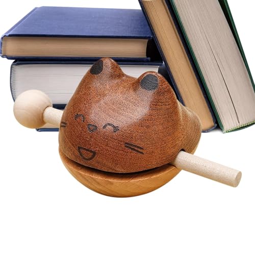 Tempelfisch, Fisch-Schlaginstrument - Schlaginstrument Stressabbau Figur Fisch,Niedliche lustige Musikinstrument-Desktop-Ornament für den Desktop Tempelfisch, Fisch-Schlaginstrument - Schlaginstrument Stressabbau Figur Fisch,Niedliche lustige Musikinstrument-Desktop-Ornament für den Desktop von Generisch