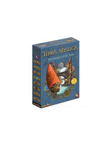 Terra Mystica: Merchants of The Seas – Erweiterung für Strategiespiel, 2-5 Spieler, Handelsmechanik, Fantasy | EN von Generisch