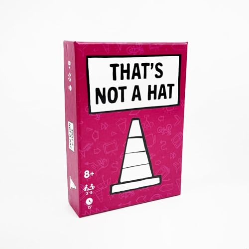 That's Not A Hat - Lustiges Bluffing & Memory Partyspiel für alle Altersgruppen Komponenten, Partyspiel, Kartenspiel für 3-8 Personen, lustige Unterhaltung ab 12 Jahren That's Not A Hat - Lustiges Bluffing & Memory Partyspiel für alle Altersgruppen Komponenten, Partyspiel, Kartenspiel für 3-8 Personen, lustige Unterhaltung ab 12 Jahren von Generisch