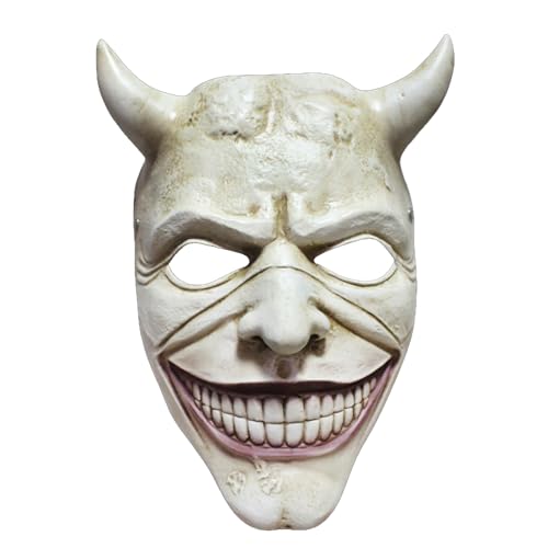 The Black Phone Cosplay Maske Harz Halloween Tanzparty Kostüm Maske Requisiten (A) von Generisch