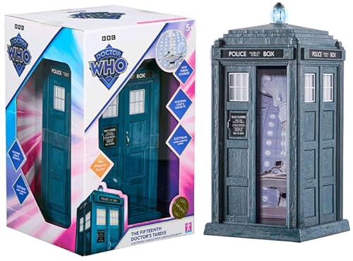 The Fifteenth Doctor Electronic Tardis With Lights & Sounds Collectors Set Character Options 13th Thirteenth 14th Fourteenth 15th Dr Action Figure The Fifteenth Doctor Electronic Tardis With Lights & Sounds Collectors Set Character Options 13th Thirteenth 14th Fourteenth 15th Dr Action Figure von Generisch
