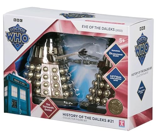 The History of the Daleks #21 Eve of The Daleks - Henker Daleks - Character Options Actionfiguren-Set The History of the Daleks #21 Eve of The Daleks - Henker Daleks - Character Options Actionfiguren-Set von Generisch