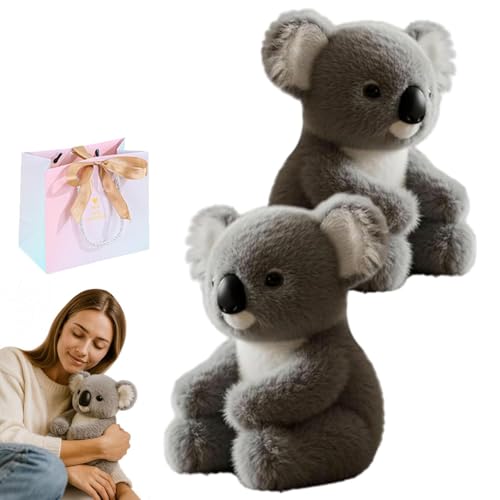 The Koaly – Emotionale Heilung Auf Anfrage, The Koaly Emotional, Ultra-Soft Koala Plush Mimics The Matural Movements Like a Real Koala, Stress Abbauen Koalas Spielzeug (15cm Hoch+15cm Hoch) von Generisch