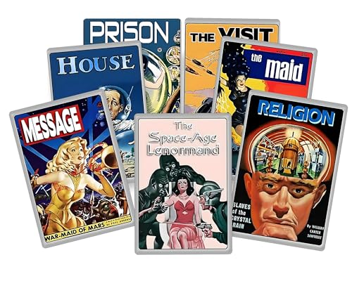 The Space Age Lenormand - Erweitertes 50-Karten-Orakeldeck mit Retro-Sci-Fi-Kunst The Space Age Lenormand - Erweitertes 50-Karten-Orakeldeck mit Retro-Sci-Fi-Kunst von Generisch