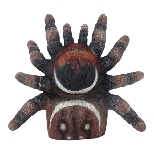 Tier Handpuppen | Spinnen Handpuppe Zum Geschichtenerzählen - Realistische Grusel Halloween Figur für Erwachsene und Kinder in Vorschule Zuhause Kinderbetreuung und Klassenzimmer zum Geschichtenerzähl von Generisch