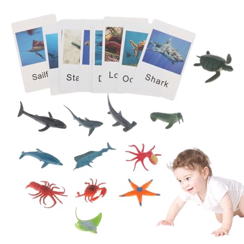 Tier-Matching-Spiel, Tier-Matching-Lernkarten,Tier-Sensorik-Matching-Spiel-Lernkarten | Lernspielzeug für Vorschulkinder, passende Karte zum Erntedankfest von Generisch