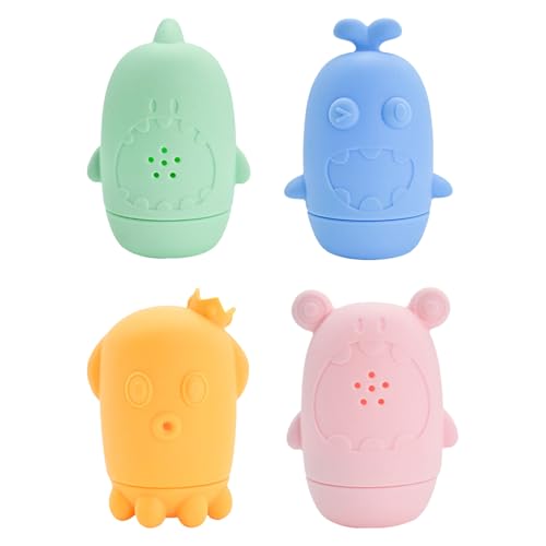 Tiere Badewanne Spielzeug, Wasser Squirter Bad Spielzeug | Tiere Badespielzeugwasser Squirter | Quadratierbares schwimmendes Poolspiel für 1-3 Kinder sensorisch Tiere Badewanne Spielzeug, Wasser Squirter Bad Spielzeug | Tiere Badespielzeugwasser Squirter | Quadratierbares schwimmendes Poolspiel für 1-3 Kinder sensorisch von Generisch