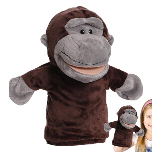 Tierhandpuppen, Handpuppen,Weiche Fingerpuppen mit beweglicher Mund - Lustige Cartoon -Puppe, Theateraufführungen für und Mädchen von Generisch