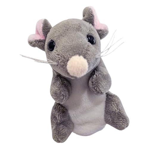 Tierische Fingerpuppen,Fingerpuppen - Plüschmäuse Fingerpuppe Puppe,Weiches Stofftier-Fingerpuppenspielzeug, Storytime-Rollenspielspielzeug für Kindergeburtstagsfeiertage von Generisch