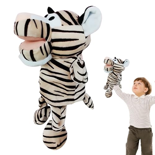 Tierpuppen,Handpuppen - Stofftier Handpuppe Spielzeug,Niedliche Handpuppe, Plüschtier, Spielzeugtiere, Lernpuppe für Kinder, und Mädchen von Generisch