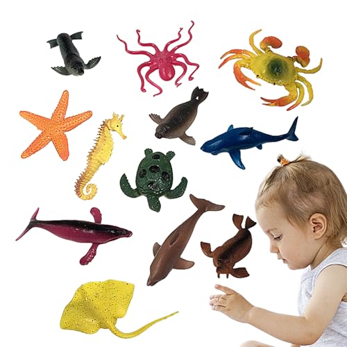 Tierspielzeug-Set,Meerestier, Meerestier-Spielzeug – Tierspielzeug-Set, Realistische Figuren, Verschiedene Lernspielzeuge, | Verschiedene Meeresbadespielzeuge, Unterwasser-Lernspielzeug Zum Geburtstag Tierspielzeug-Set,Meerestier, Meerestier-Spielzeug – Tierspielzeug-Set, Realistische Figuren, Verschiedene Lernspielzeuge, | Verschiedene Meeresbadespielzeuge, Unterwasser-Lernspielzeug Zum Geburtstag von Generisch