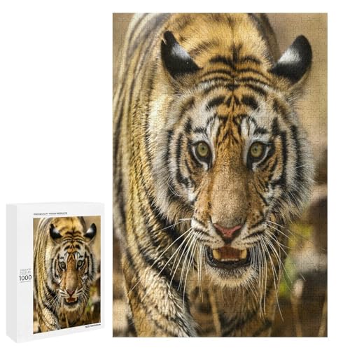 Tiger im Dschungel 1000 Teile Set Holzpuzzle - Nachhaltiges Holzmaterial, perfektes therapeutisches Hobby für Senioren Tiger im Dschungel 1000 Teile Set Holzpuzzle - Nachhaltiges Holzmaterial, perfektes therapeutisches Hobby für Senioren von Generisch