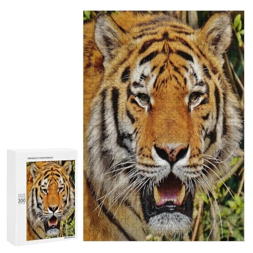 Tiger im Dschungel 300 Teile Set Holzpuzzle - Naturholz, perfekte Geschicklichkeitsentwicklung für Paare Tiger im Dschungel 300 Teile Set Holzpuzzle - Naturholz, perfekte Geschicklichkeitsentwicklung für Paare von Generisch