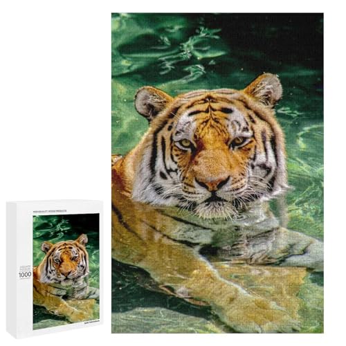Tiger in Nature 1000 Teile Set Holzpuzzle - Nachhaltiges Holzmaterial, perfekte Fähigkeitsentwicklung für Senioren Tiger in Nature 1000 Teile Set Holzpuzzle - Nachhaltiges Holzmaterial, perfekte Fähigkeitsentwicklung für Senioren von Generisch