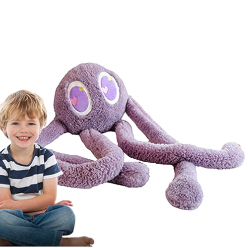 Tintenfisch -Kissen -Spielzeug - großes 39 -Zoll -gefülltes Plüschtier mit langen Beinen, gemütliche dekorative Kuschelpuppe | Weiche matschige Begleiter Plüsch, niedliche Zimmerdekoration für Sofasbe Tintenfisch -Kissen -Spielzeug - großes 39 -Zoll -gefülltes Plüschtier mit langen Beinen, gemütliche dekorative Kuschelpuppe | Weiche matschige Begleiter Plüsch, niedliche Zimmerdekoration für Sofasbe von Generisch