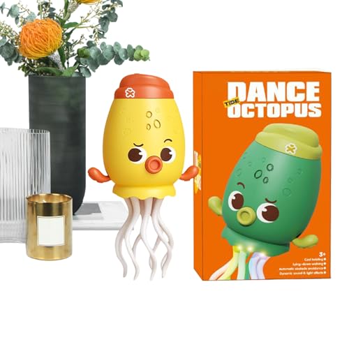 Tintenfisch Musik Spielzeug, Elektro Tanz Spielzeug, Magic Dancing Octopus, Crawling Octopus Toy Mit Hindernis Vermeidung, Leuchtende Tier Figur Interaktiv Für Fußboden Spiele Kindergarten Tintenfisch Musik Spielzeug, Elektro Tanz Spielzeug, Magic Dancing Octopus, Crawling Octopus Toy Mit Hindernis Vermeidung, Leuchtende Tier Figur Interaktiv Für Fußboden Spiele Kindergarten von Generisch