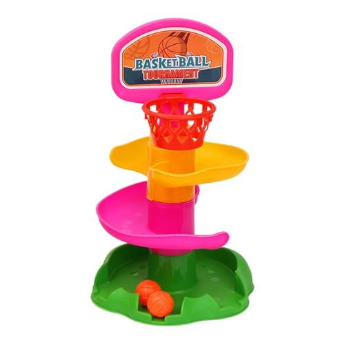 Tisch -Top -Basketballspiel, Rolling Ball Track Toy - Basketball -Track -Spielzeug werfen | Desktop -Cartoon -Wurfkugel -Schiebeturm zum Festivalversammlung Tisch -Top -Basketballspiel, Rolling Ball Track Toy - Basketball -Track -Spielzeug werfen | Desktop -Cartoon -Wurfkugel -Schiebeturm zum Festivalversammlung von Generisch