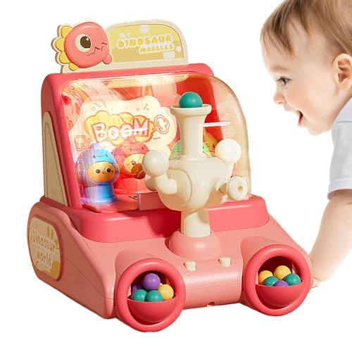Tischflipper, Flipper Maschine für Kinder | Taschenpinballmaschine,Handheld Interactive Arcade Brettspiel mit Lights & Musik für Kinder Mädchen Kinder von Generisch