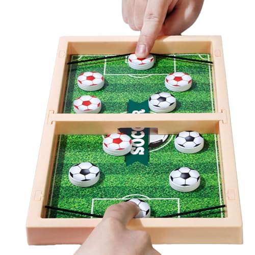 Tischfußball | Fußball-Brettspiel | Desktop-Auswurfspielzeug Sport Indoor-Spiel Brettspiel für Kinder ab 3 Jahren, tragbares Reaktionsspiel für Familie, Ostern, Kindertag und Feiertage Tischfußball | Fußball-Brettspiel | Desktop-Auswurfspielzeug Sport Indoor-Spiel Brettspiel für Kinder ab 3 Jahren, tragbares Reaktionsspiel für Familie, Ostern, Kindertag und Feiertage von Generisch