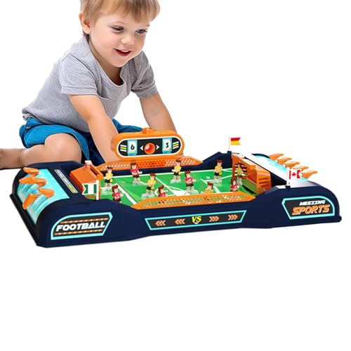 Tischfußballspiel - Mini -Fußball -Set für Interieur | Tragbares interaktives Sportspielzeug mit einem Marker, Bildungsspaß für Erwachsenenfamilienversammlungen von Generisch