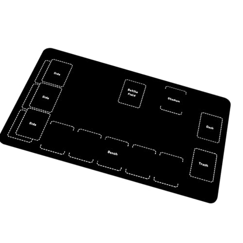 Tischmatte – Spielmatte 60 x 35 cm, Spielmatte für Spieltisch, schmutzabweisend, Zubehör für Spiele, Reisen, Camping, Incon von Generisch