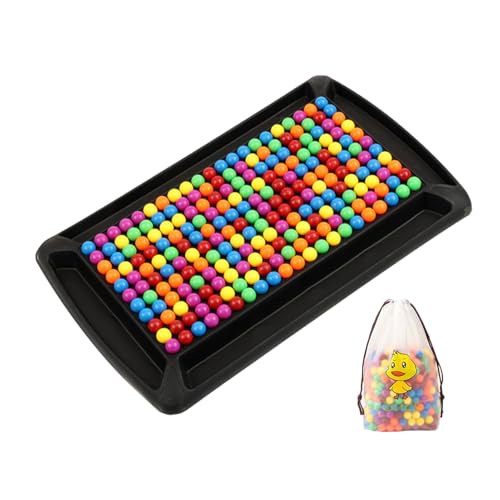 Tischspiele - Regenbogen Kugel Eliminierungsspiel,Interaktive Tisch Strategiespiel Werkzeuge Für Familie Reise Kinder Geburtstag von Generisch