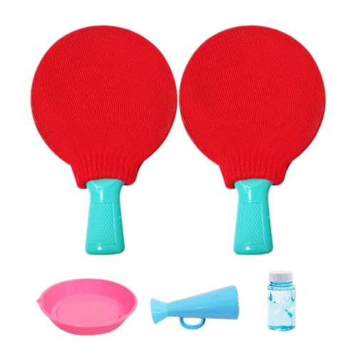 Tischtennis Bubble Raket, Fördert Spielzeit, 19x12x2,5 cm, Blasenblasenspielzeug, Bub-BL-Maschine Im Freien, Einfach Zu Bedienen, Geeignet Für Schulaktivitäten Tischtennis Bubble Raket, Fördert Spielzeit, 19x12x2,5 cm, Blasenblasenspielzeug, Bub-BL-Maschine Im Freien, Einfach Zu Bedienen, Geeignet Für Schulaktivitäten von Generisch