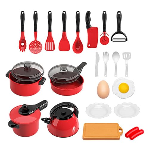 Toddler Cooking Playset with 24x Pretend Play Kitchen Toys, Baking Supplies, Real Food Making Tools, Fun Role-Playing Activity, 8.27x4.33x5.51 in Toy Kitchen for Imaginative Play Toddler Cooking Playset with 24x Pretend Play Kitchen Toys, Baking Supplies, Real Food Making Tools, Fun Role-Playing Activity, 8.27x4.33x5.51 in Toy Kitchen for Imaginative Play von Generisch